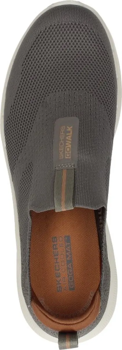 Skechers Go Walk 6 Instappers - 45 - Taupe - afbeelding 4 van 6