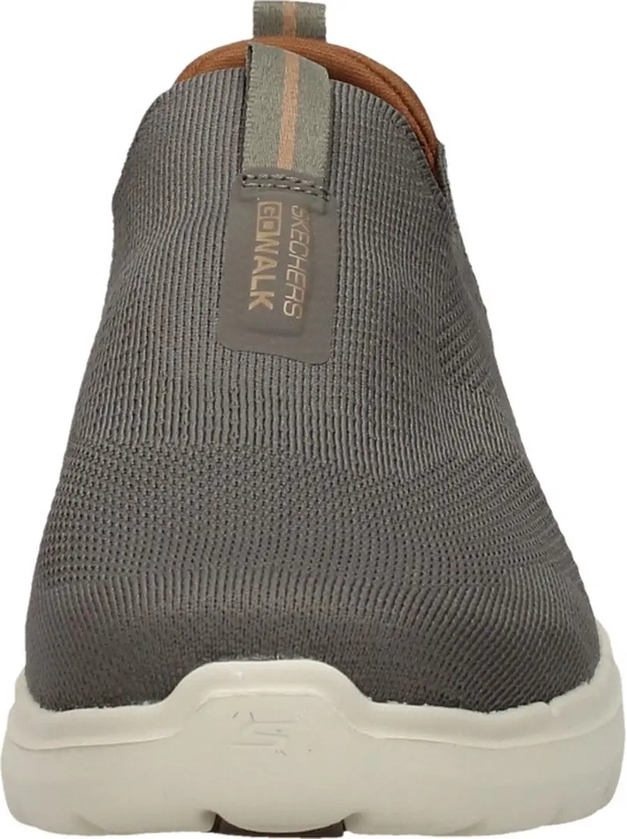 Skechers Go Walk 6 Instappers - 45 - Taupe - afbeelding 6 van 6