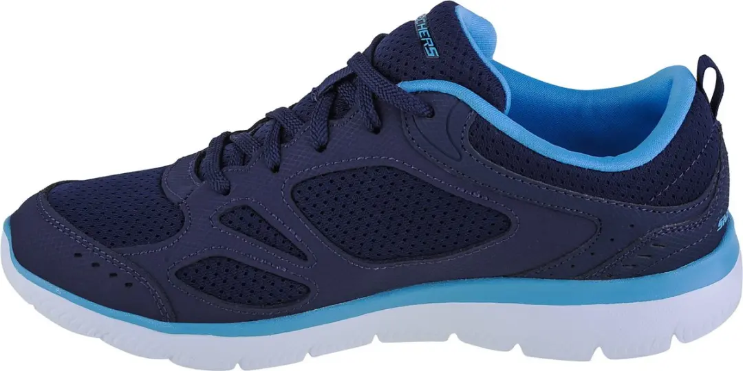 Skechers Summits-Suited Dames Sneakers - Blauw - afbeelding 5 van 6