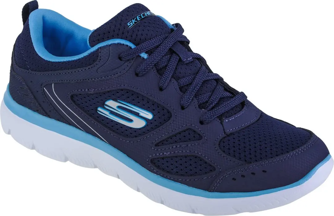 Skechers Summits-Suited Dames Sneakers - Blauw