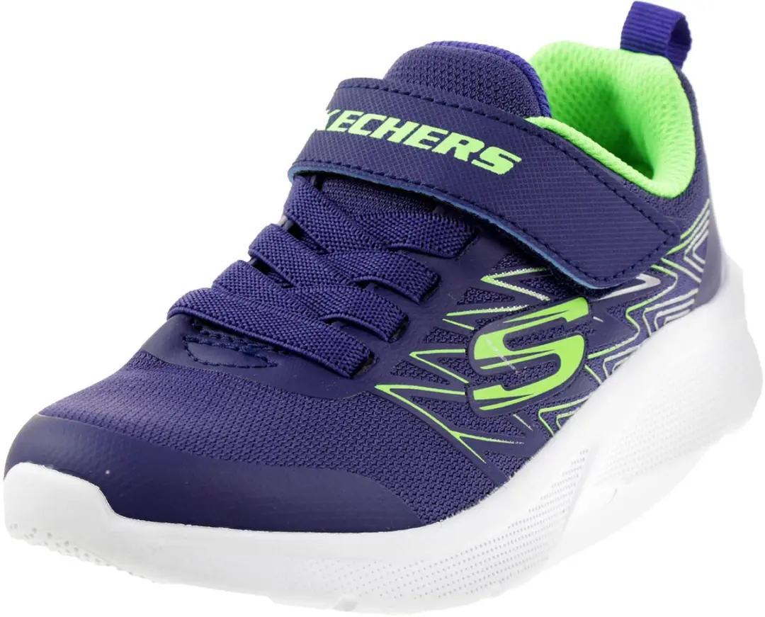 Skechers Microspex Texlor Jongens Sneakers - Blauw - afbeelding 4 van 6