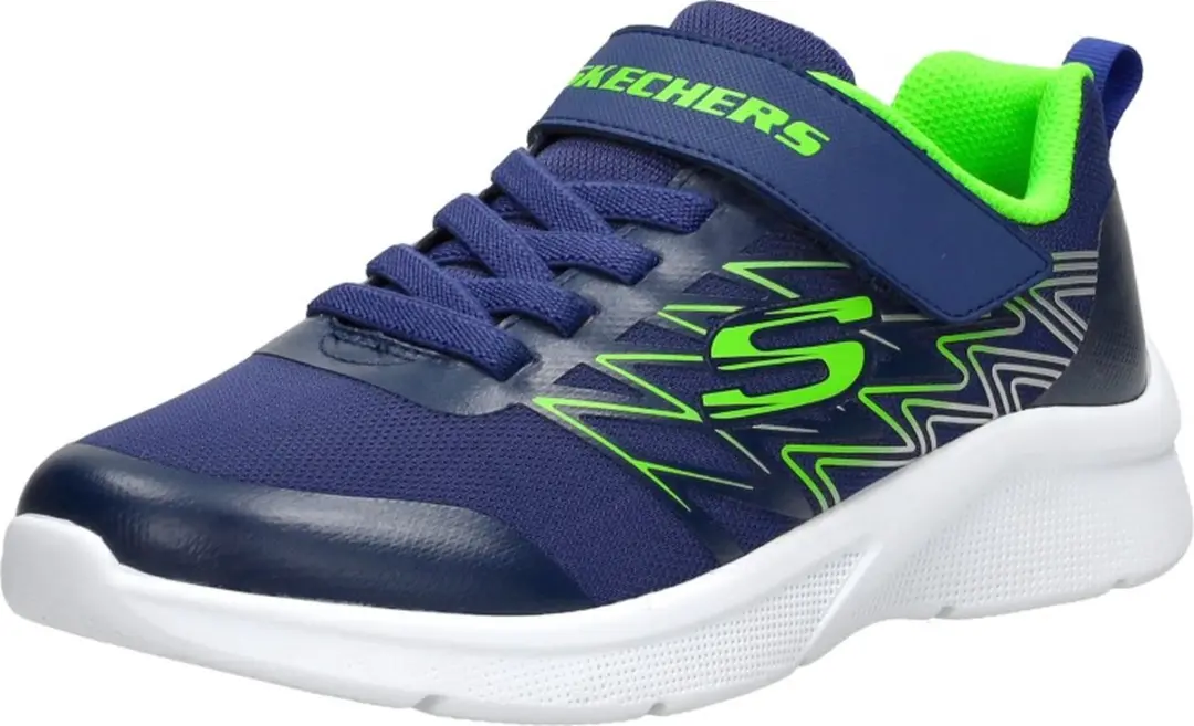 Skechers Microspex Texlor Jongens Sneakers - Blauw - afbeelding 5 van 6