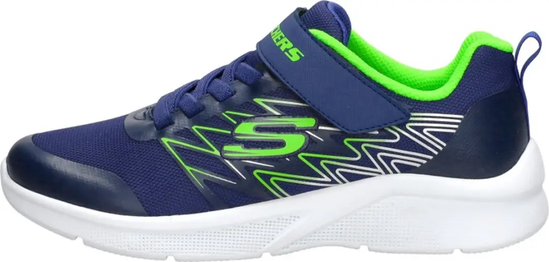 Skechers Microspex Texlor Jongens Sneakers - Blauw - afbeelding 3 van 6