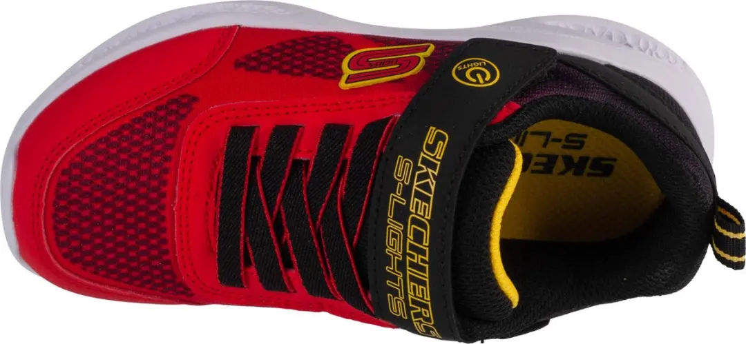 Skechers Meteor Lights Krendo Schoenen Rood 32 - afbeelding 6 van 6