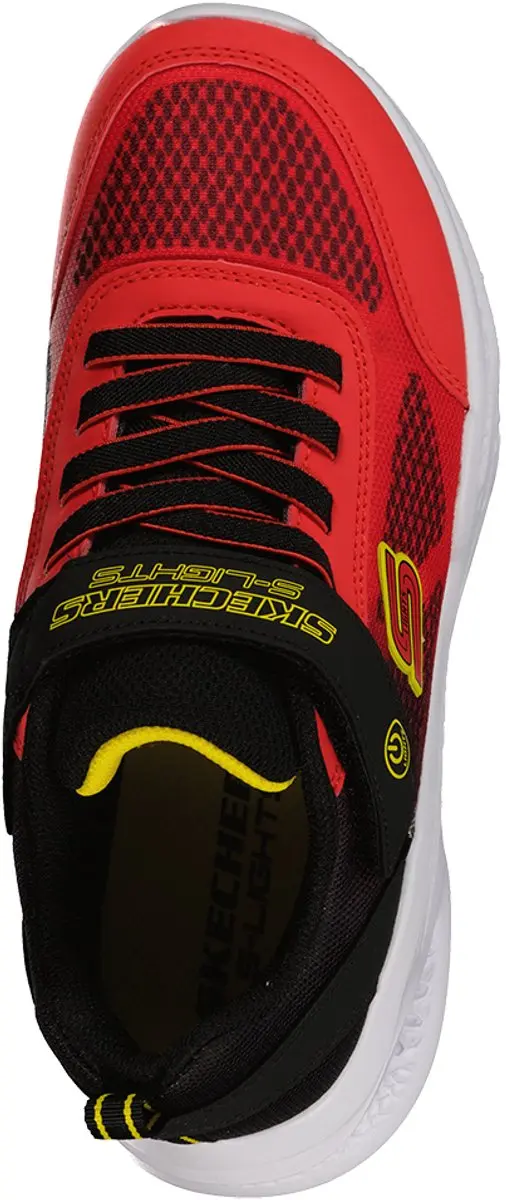 Skechers Meteor Lights Krendo Schoenen Rood 32 - afbeelding 4 van 6