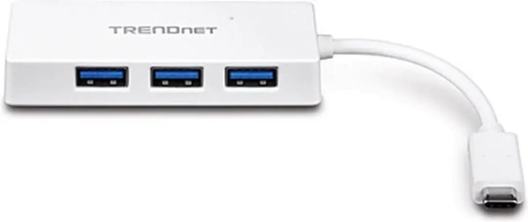 Trendnet TUC-H4E USB-C Mini Hub 4-Port - Wit - afbeelding 5 van 6