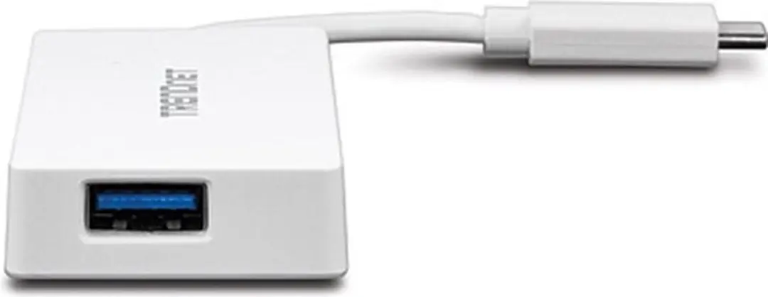 Trendnet TUC-H4E USB-C Mini Hub 4-Port - Wit - afbeelding 3 van 6