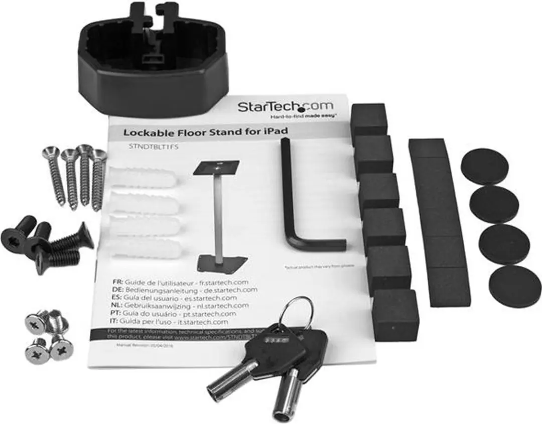 Startech STNDTBLT1FS Vergrendelbare iPad Standaard - 9.7" - Meerkleurig - afbeelding 2 van 6