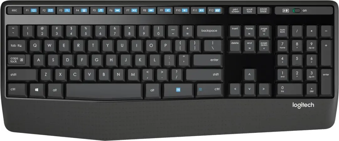 Logitech MK345 Draadloos Combo AZERTY - Toetsenbord & Muisset - Zwart - afbeelding 3 van 6