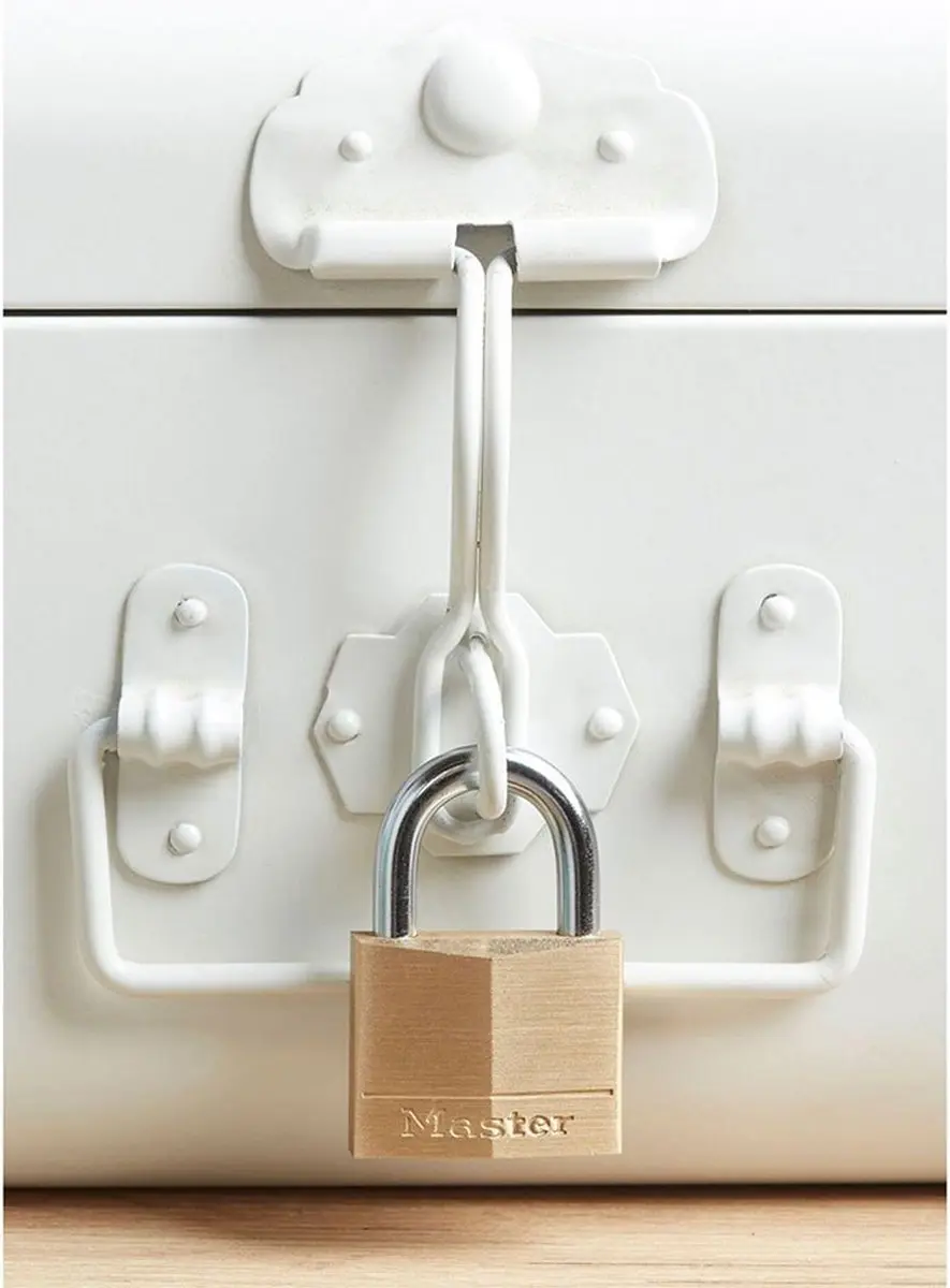 MasterLock Hangslot Massief Messing 40mm - 6 Stuks - afbeelding 3 van 6