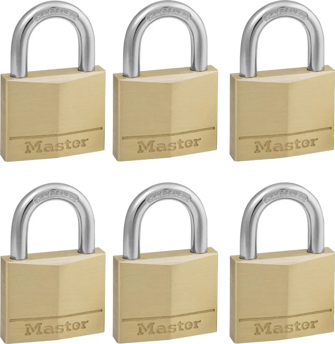 MasterLock Hangslot Massief Messing 40mm
