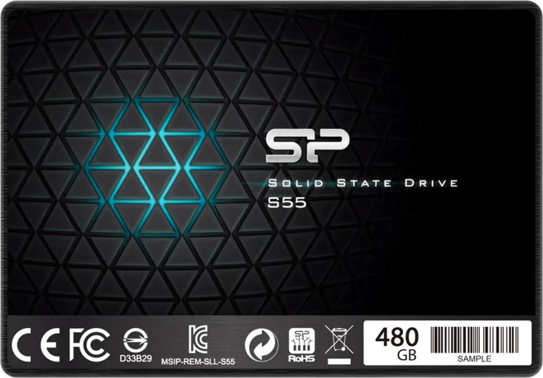 Silicon Power Slim S55 S0208373 SSD - 1TB - afbeelding 2 van 6