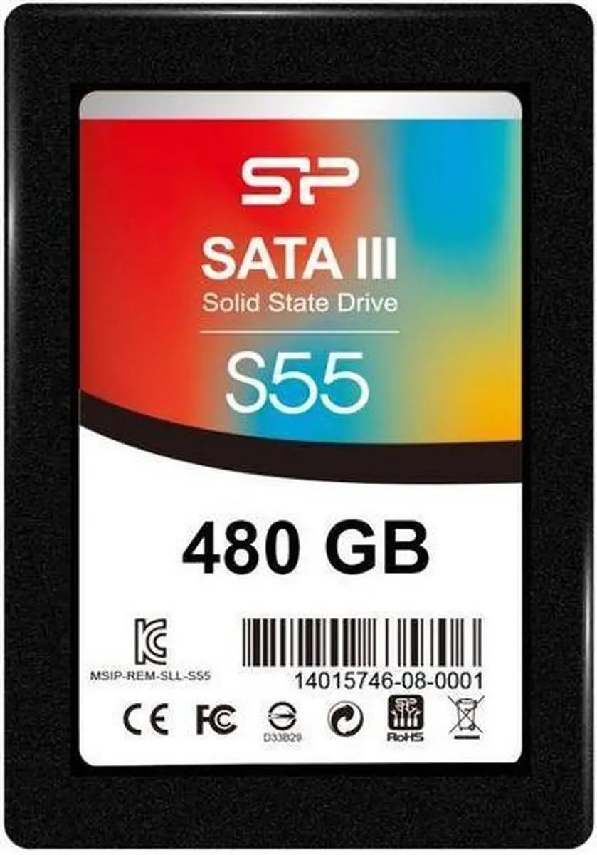 Silicon Power Slim S55 S0208373 SSD - 1TB - afbeelding 3 van 6