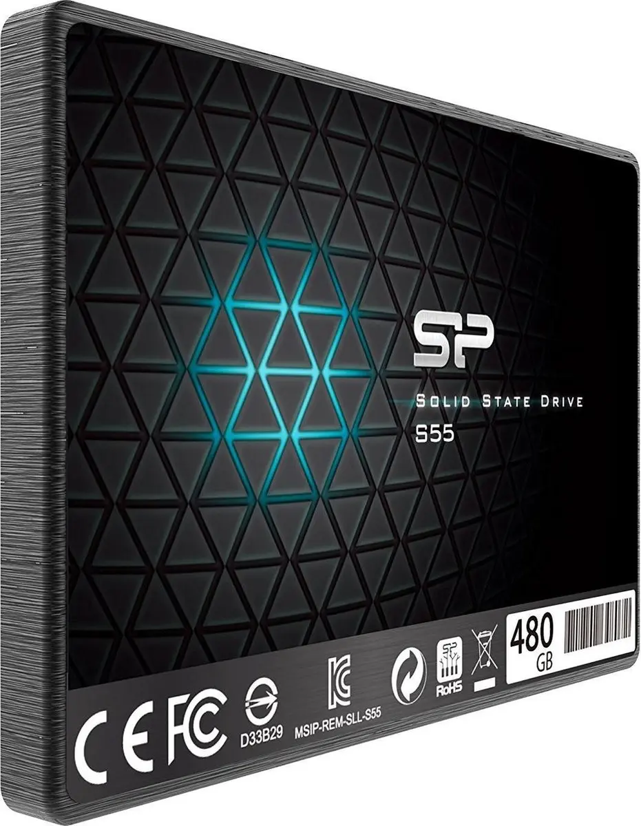 Silicon Power Slim S55 S0208373 SSD - 1TB - afbeelding 4 van 6