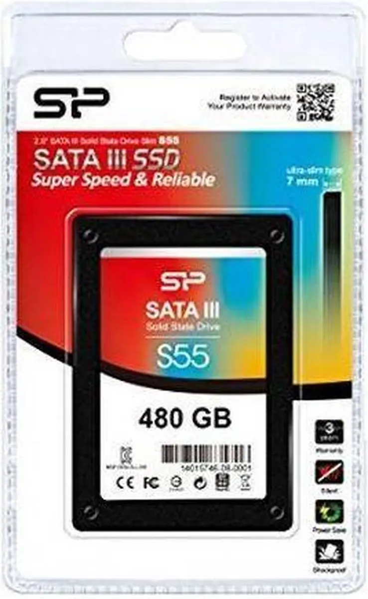 Silicon Power Slim S55 S0208373 SSD - 1TB - afbeelding 5 van 6