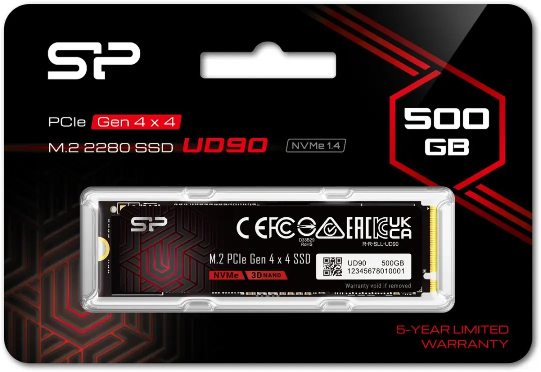 Silicon Power UD90 SP500GBP44UD9005 SSD - 500GB - afbeelding 6 van 6