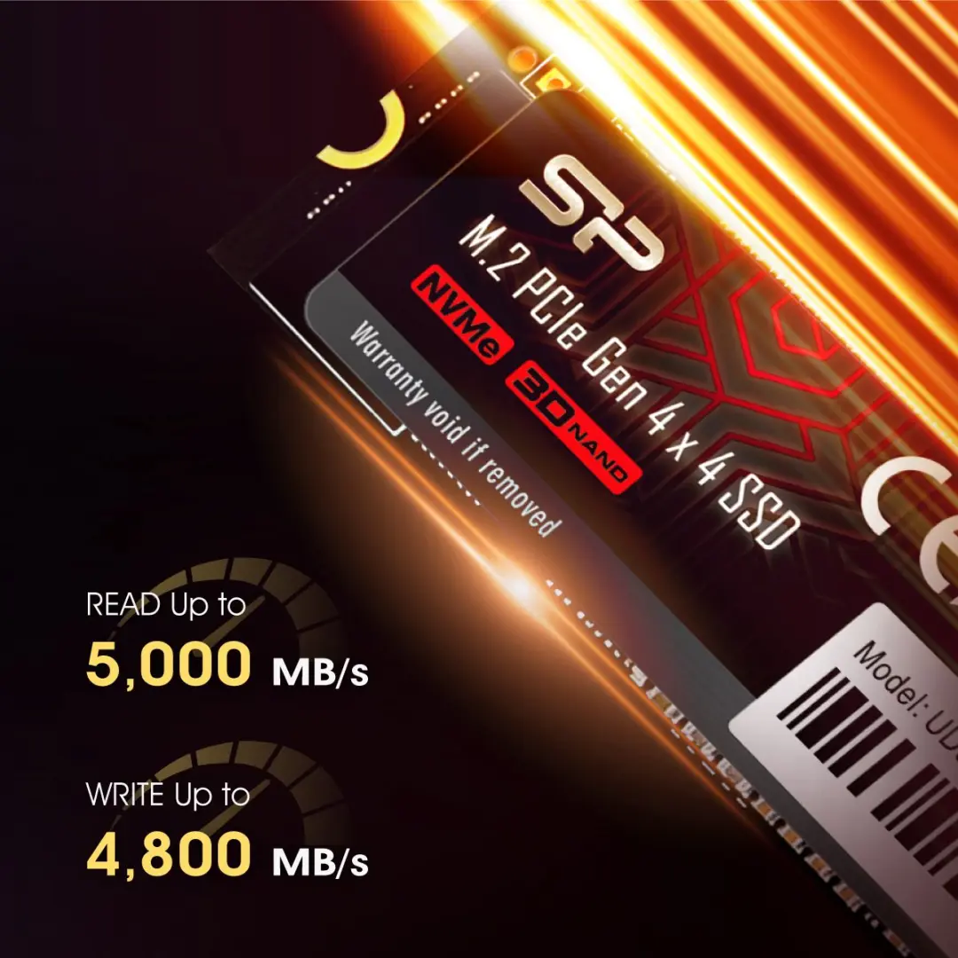 Silicon Power UD90 SP500GBP44UD9005 SSD - 500GB - afbeelding 3 van 6