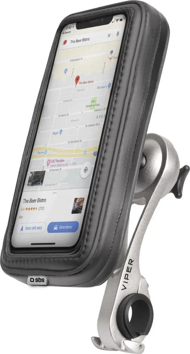 SBS Aluminum Handlebar Telefoonhouder Fiets