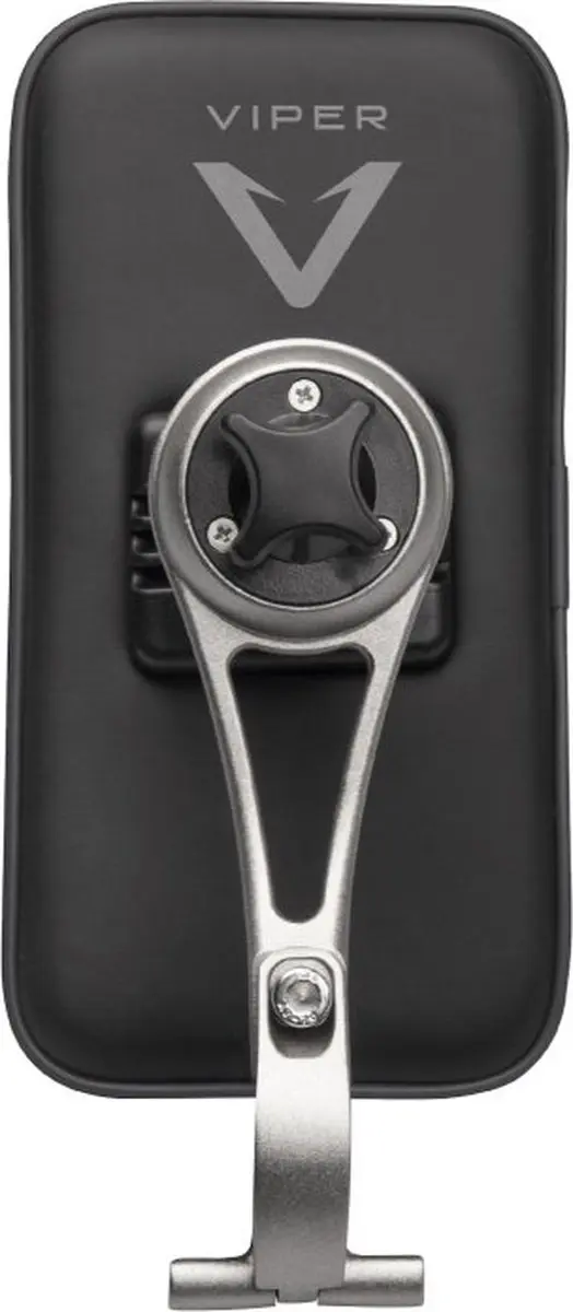 SBS Aluminum Handlebar Telefoonhouder Fiets - Zwart - afbeelding 4 van 6