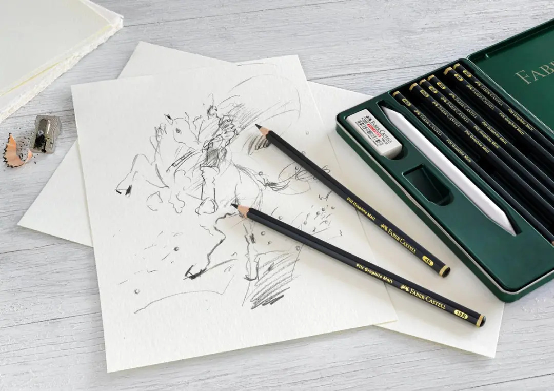 Faber-Castell Pitt Mat Grafietpotloden Set FC-115220 - 11 Stuks