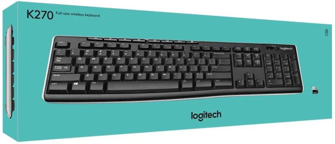 Logitech K270 Wireless Keyboard AZERTY - 920-003748 - afbeelding 6 van 6