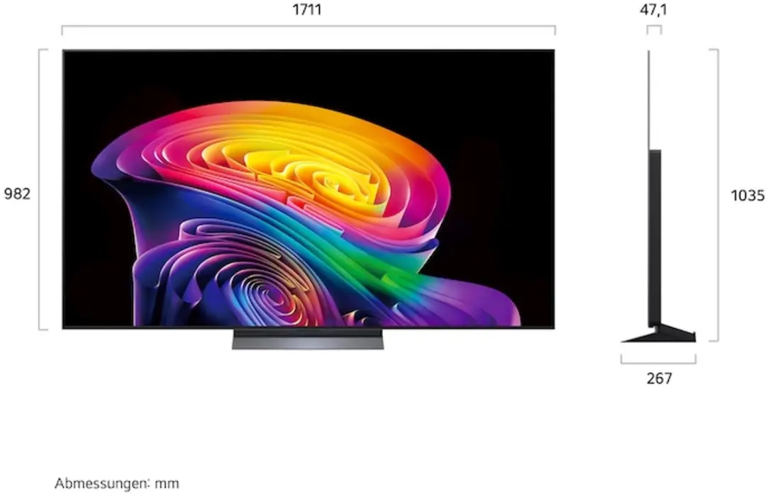 LG Evo 77C67LA 77 inch OLED TV