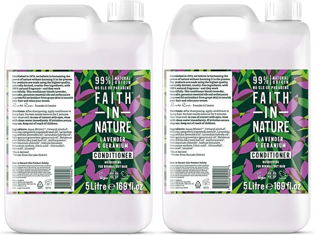 Faith in Nature Conditioner Lavendel & Geranium 2x 5L