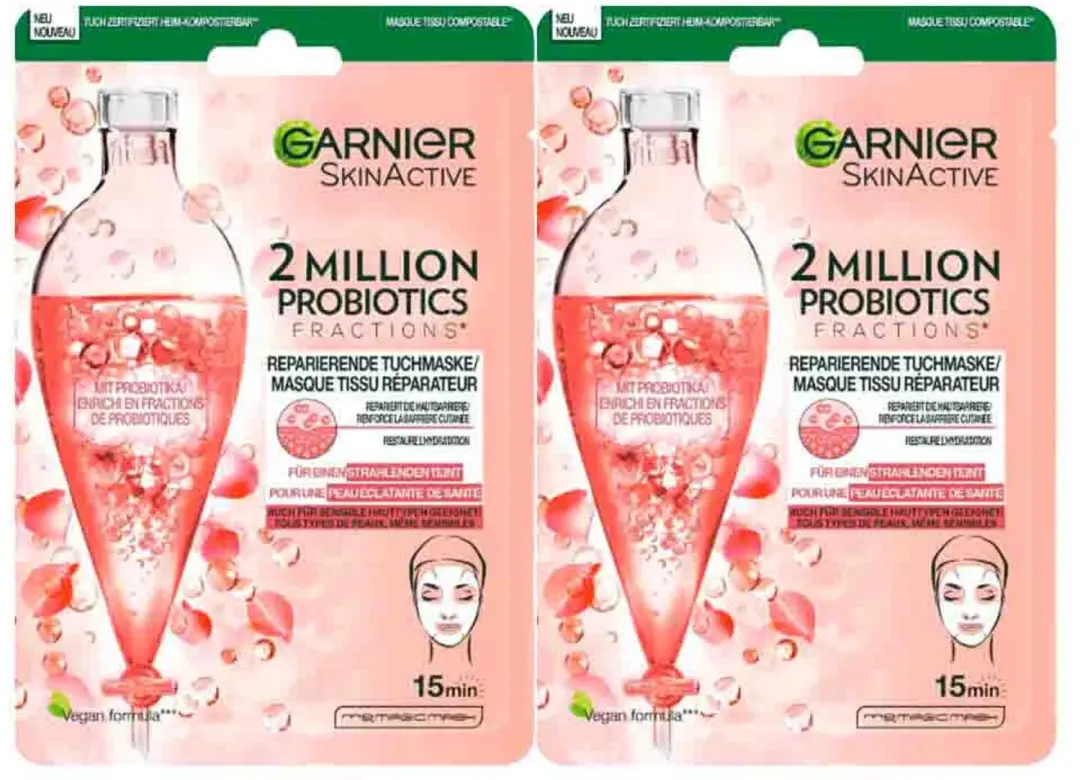Garnier Tissuemasker 2 Millions Probiotics