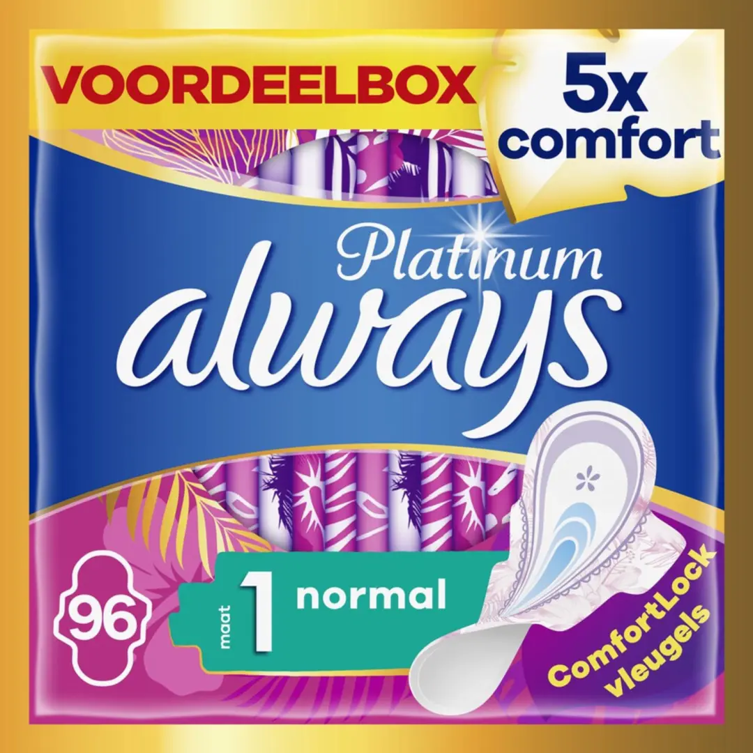Always Platinum Normal Plus Maandverband