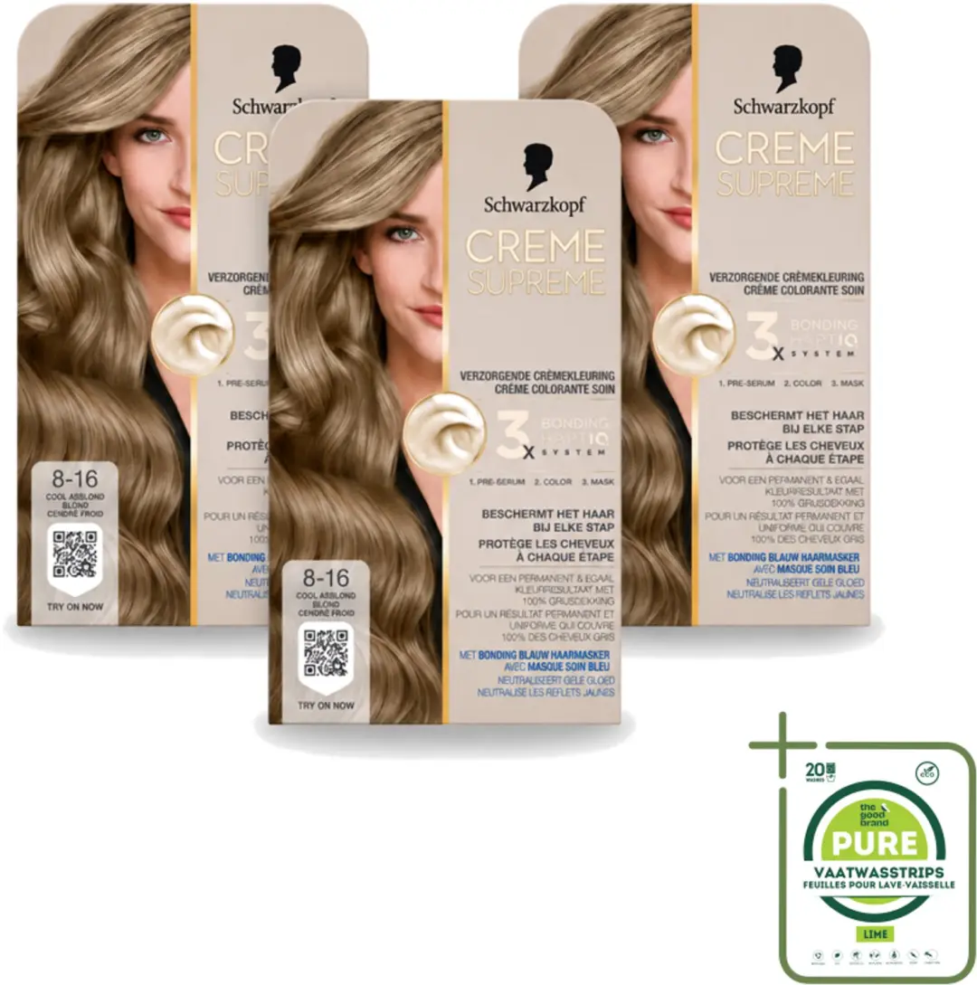 3 x Schwarzkopf