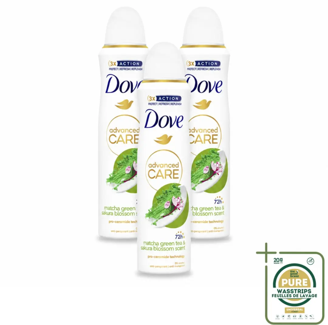 3 x Dove Deodorant Spray