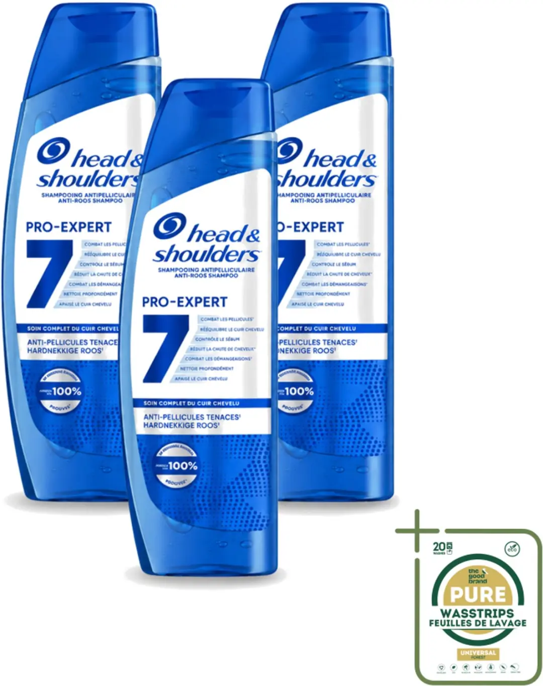 3 x Head & Shoulders