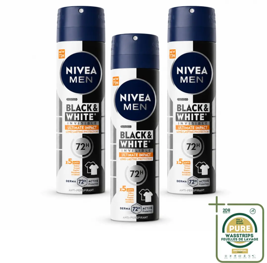 3 x NIVEA MEN