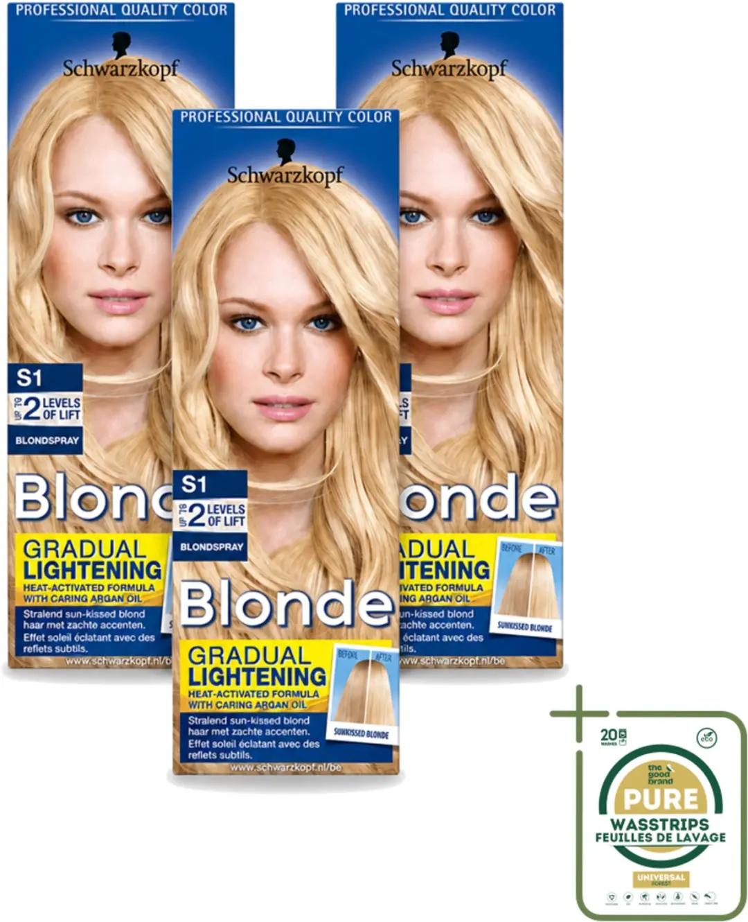 3 x Schwarzkopf