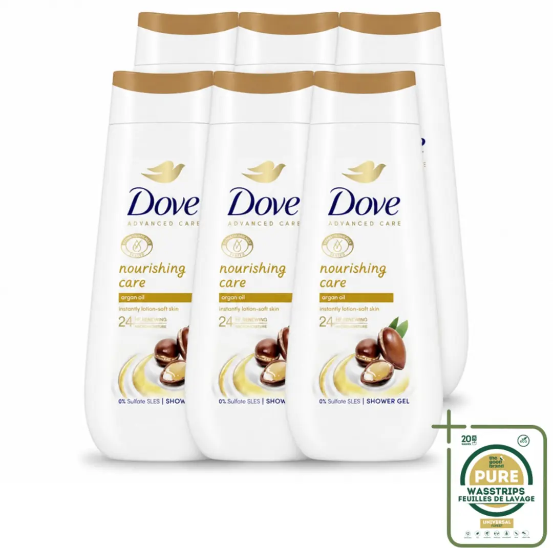 6 x Dove Douchecrème
