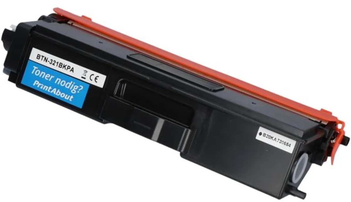 PrintAbout TN-321BK-PA Toner Zwart - 1.650 Pagina's