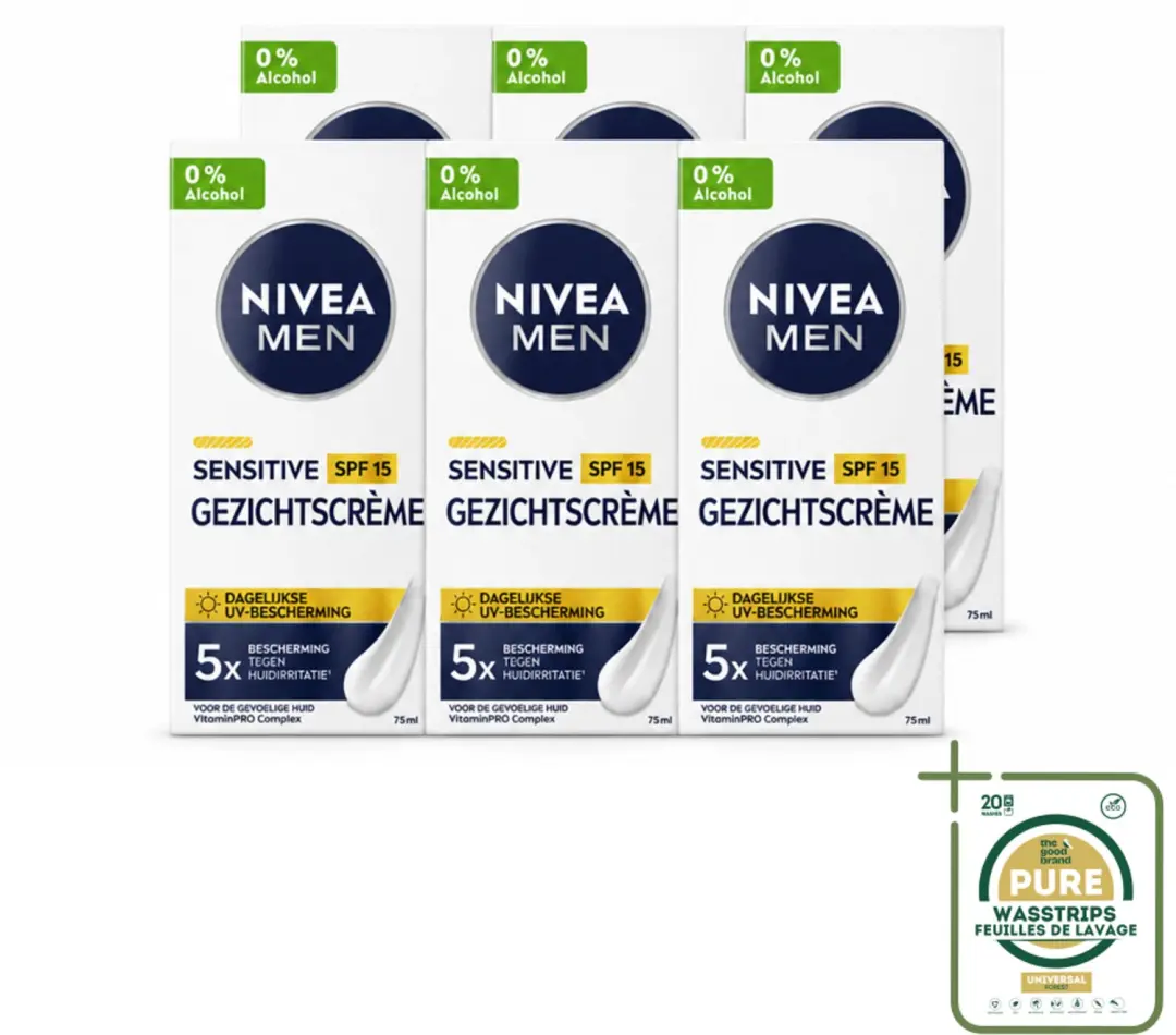 6 x NIVEA MEN