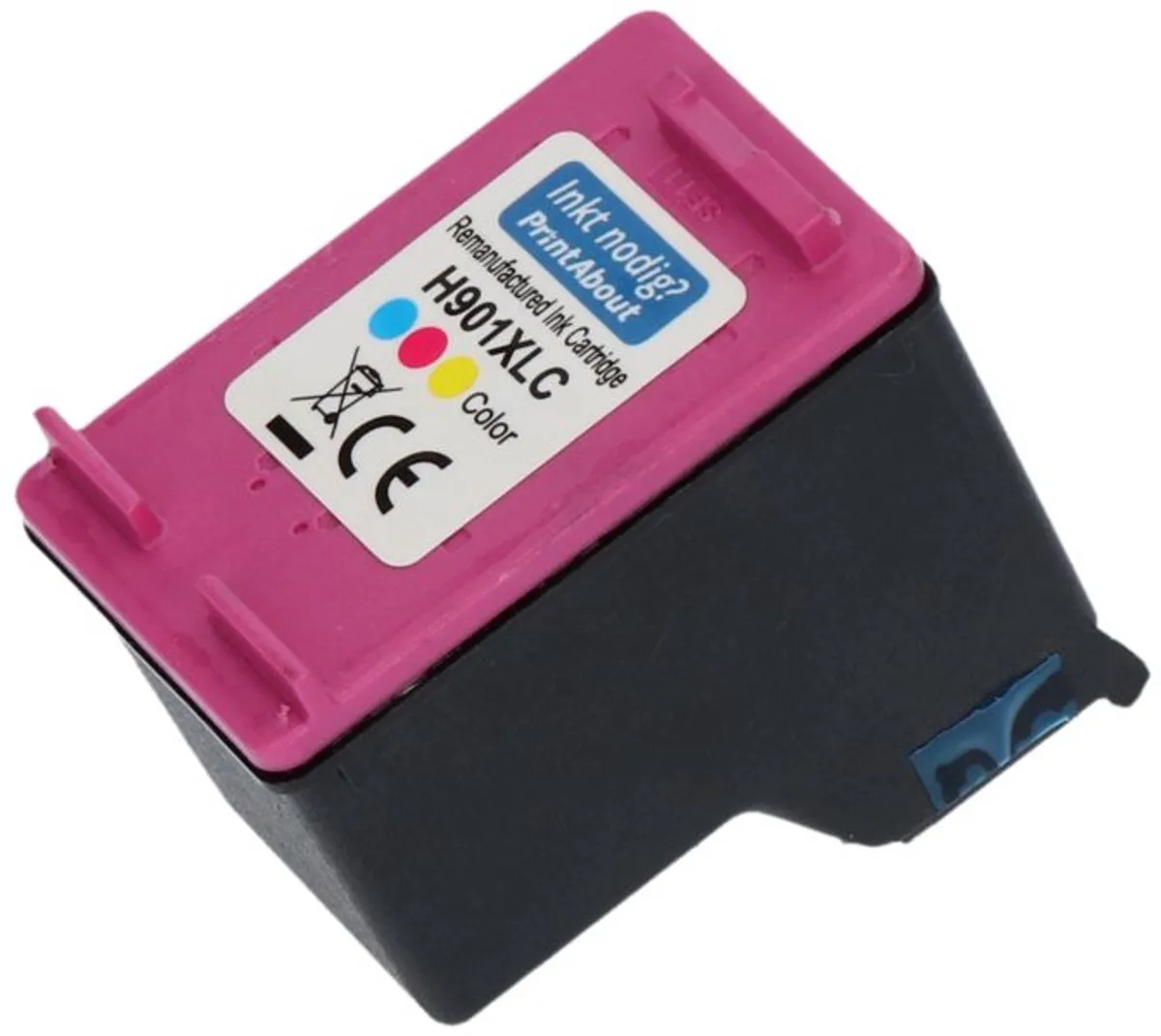 PrintAbout Inktcartridge CC656AE 3-kleuren - 19ml - o.a. HP Photosmart