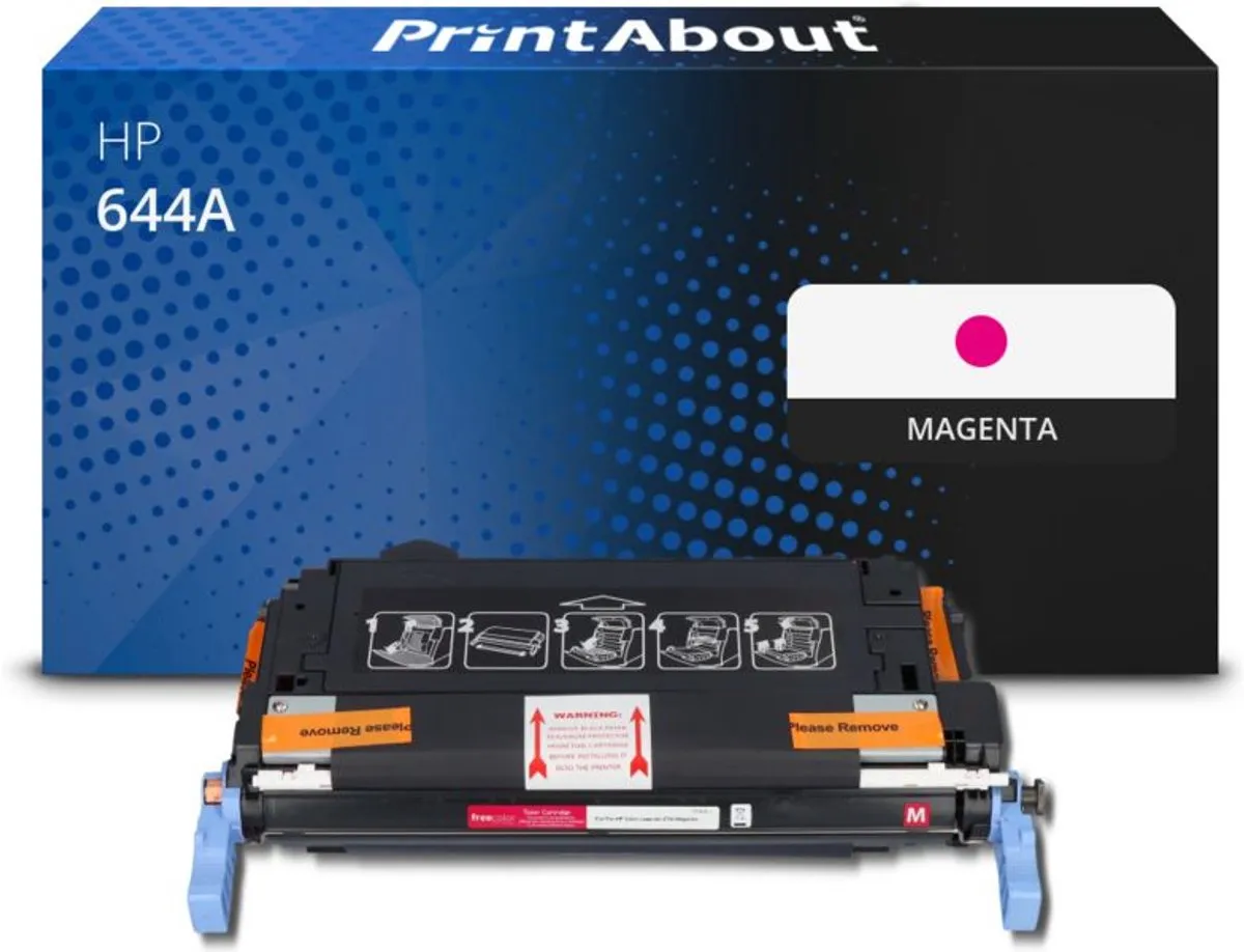 PrintAbout HP 644A Q6463A Toner Magenta
