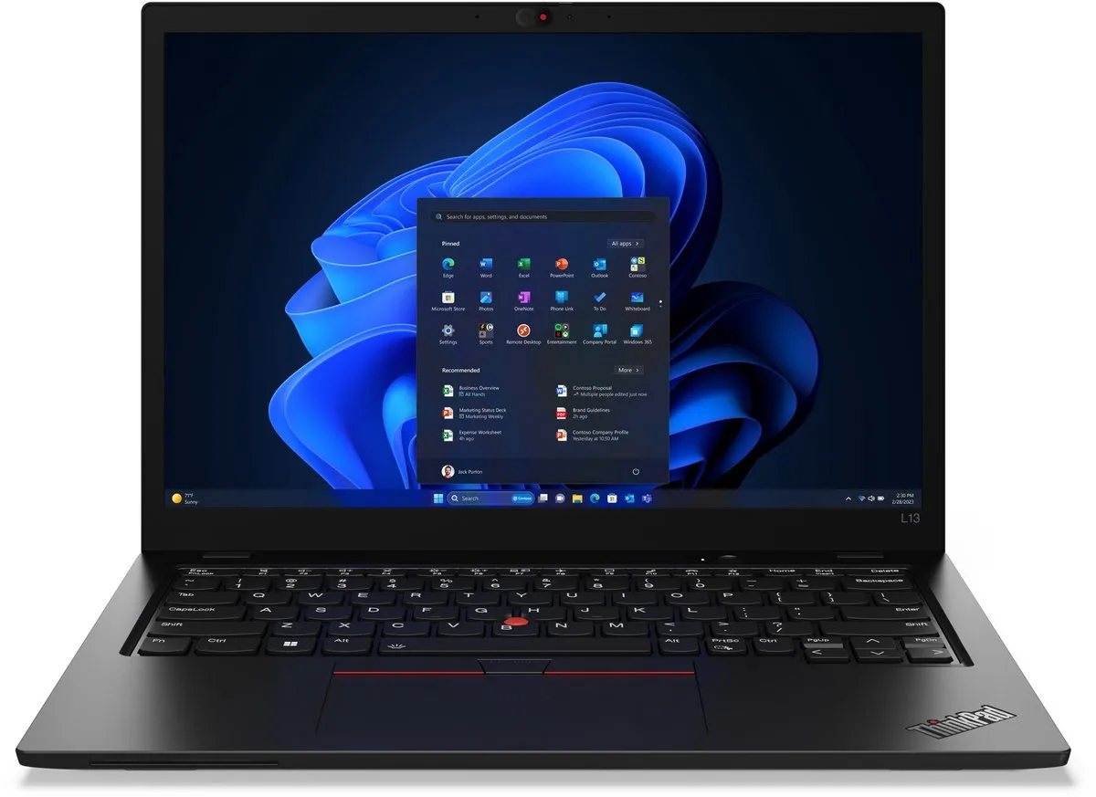 Lenovo ThinkPad L13 Gen 5 Intel Core Ultra 5 125U Laptop 13,3" WSXGA 16GB 512GB