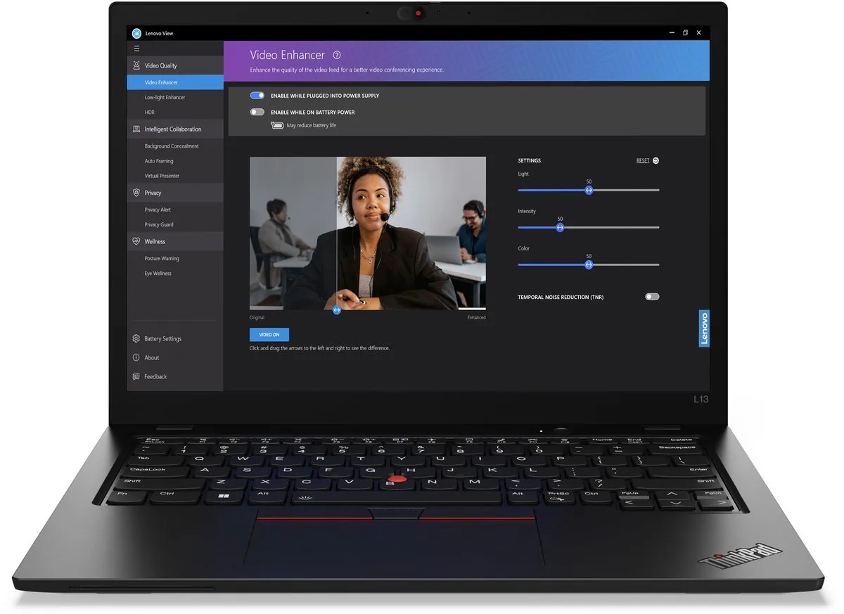 Lenovo ThinkPad L13 Gen 5 Intel Core Ultra 5 125U Laptop 13,3" WSXGA 16GB 512GB SSD - Zwart