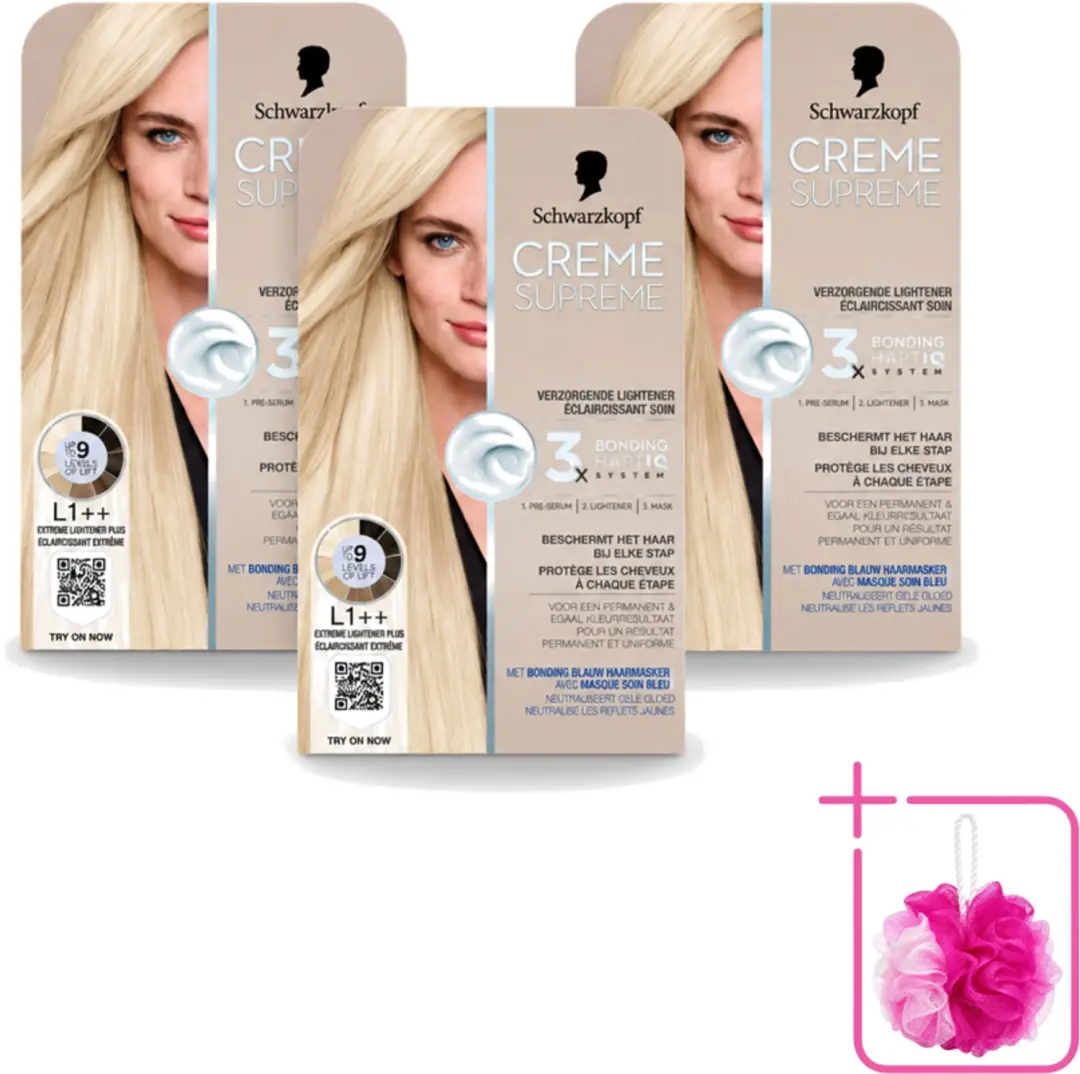 3 x Schwarzkopf