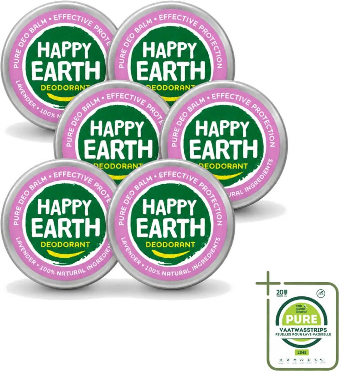 6 x Happy Earth