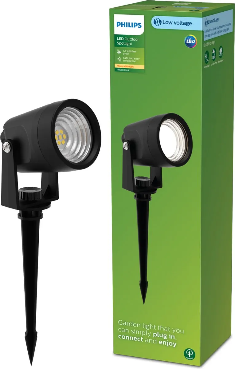 Philips Reuel GardenLink Sokkellamp 24V Warm Wit