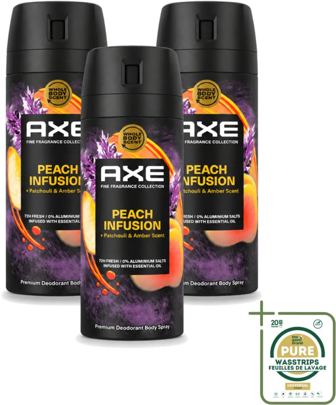 3 x Axe