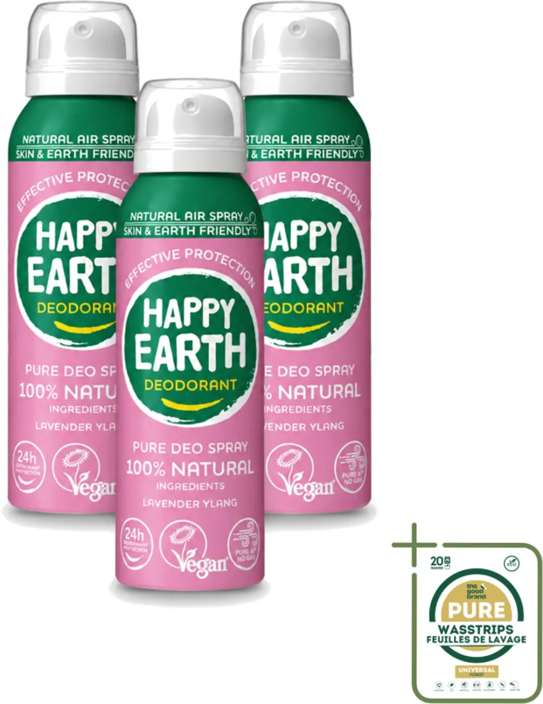 3 x Happy Earth