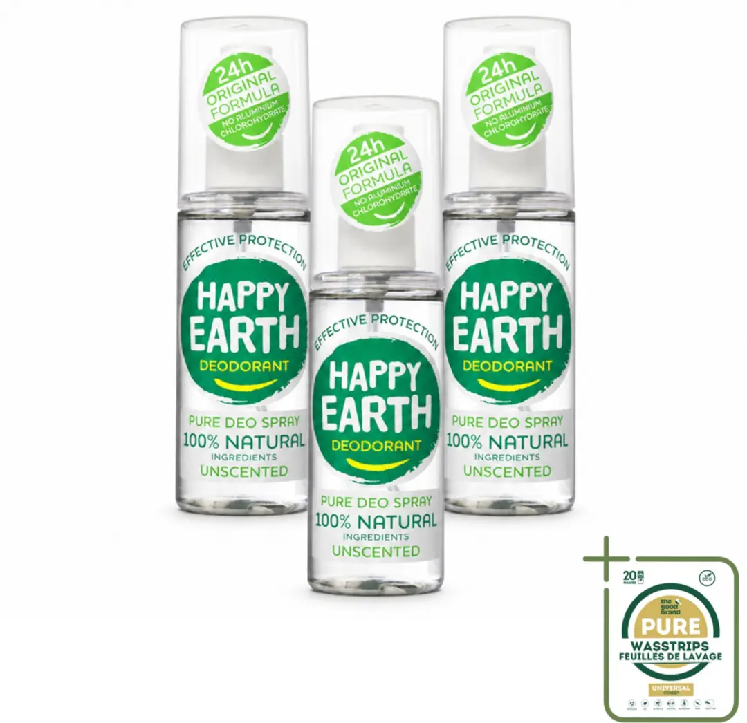 3 x Happy Earth