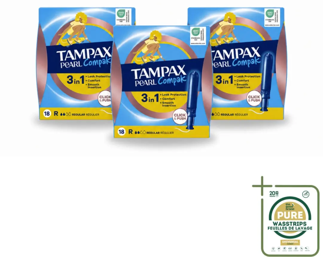 3 x Tampax