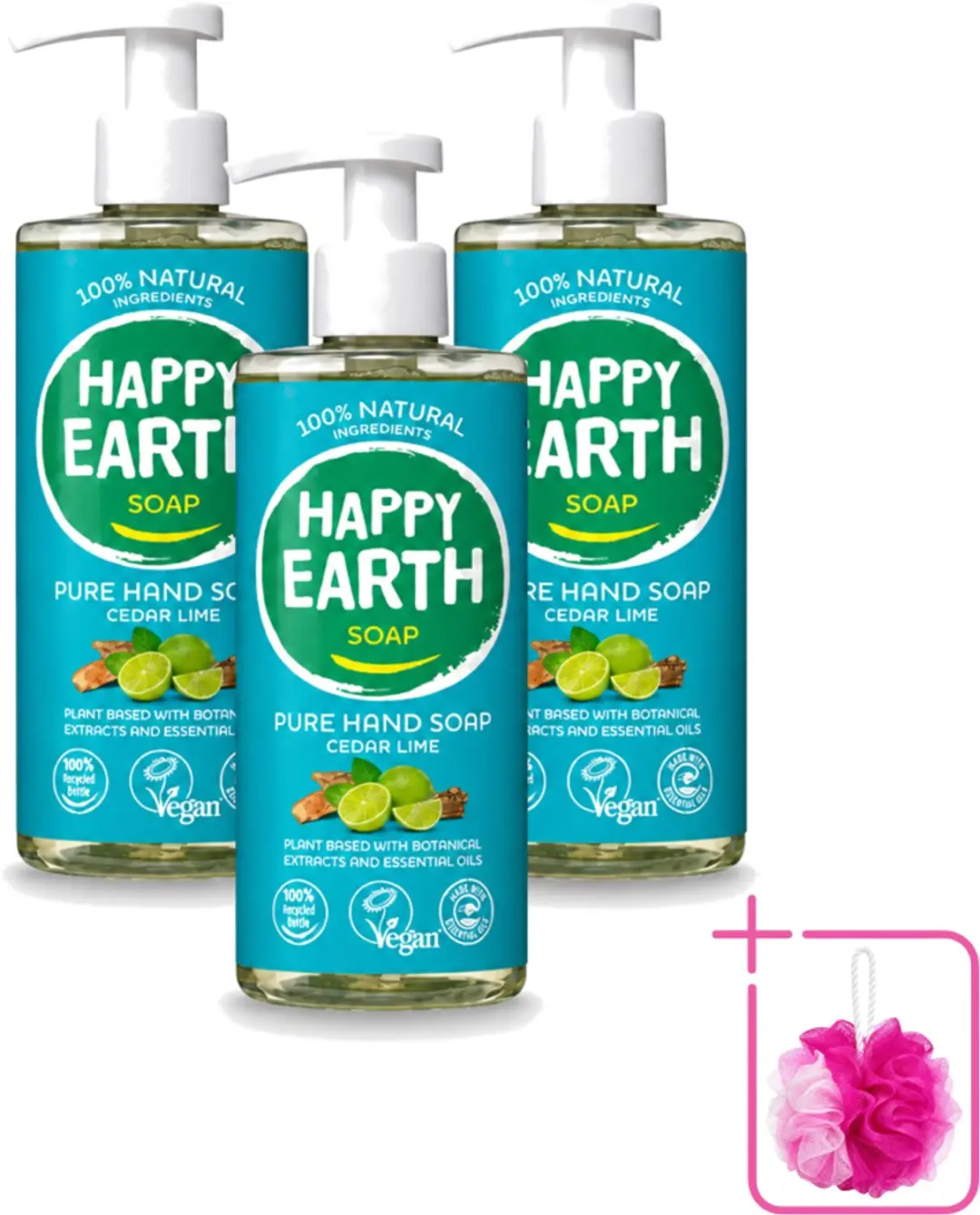 3 x Happy Earth