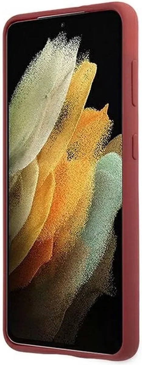 Mercedes MEHCS21MSILRE Silicone Line Hoesje - Rood